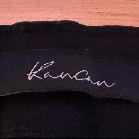 Rancan Straight Leg Skinny Jeans - Black - Sz 29 - Picture 5 of 9